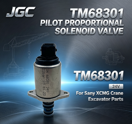STAR ZEBRA TM68301 Части экскаватора Новый Thomas Pilot Пропорциональный соленоидный клапан для Sany XCMG Крана 24V для розничной промышленности