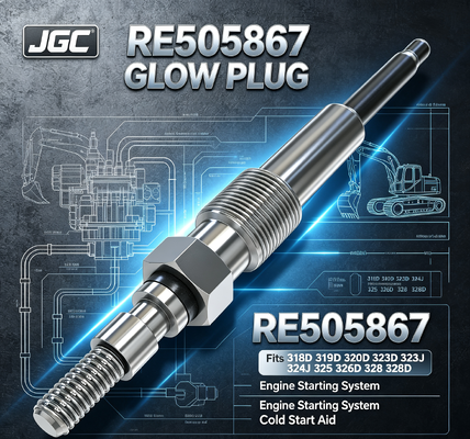 318D 319D 320D 323D 324J 325 326D 328 328D Свеча накаливания RE505867 подходит для . Запчасти для двигателей техники