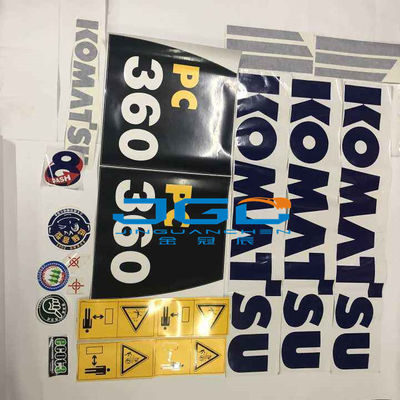 Стикер тела машины частей запасной части экскаватора PC130 PC160 PC200 PC240 PC360 весь