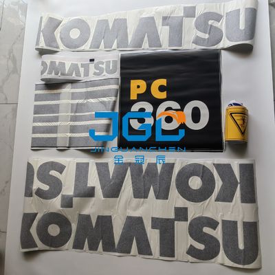 Внешний стикер экскаватора частей запасной части PC360 экскаватора стикера тела