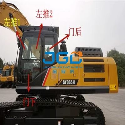 Экскаватор 135C-8 135C-9 215C-9 365H Стекло сдвижной двери правого рычага передней шестерни Downgear
