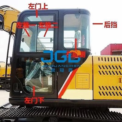 Экскаватор SY75C SY65C Передняя шестерня Передняя нижняя шестерня Мансардная дверь Нижняя задняя перегородка Левая закаленное стекло