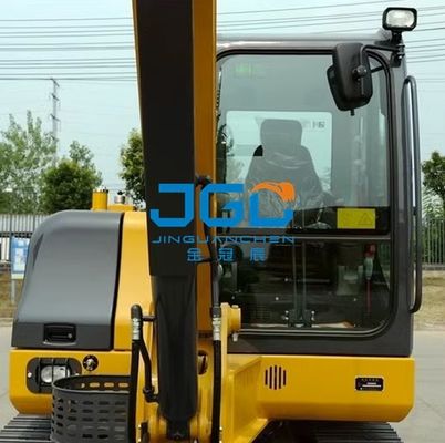 Экскаватор XE60D Переднее лобовое стекло Передняя нижняя дверь Люк в крыше Правая рука Закаленное стекло