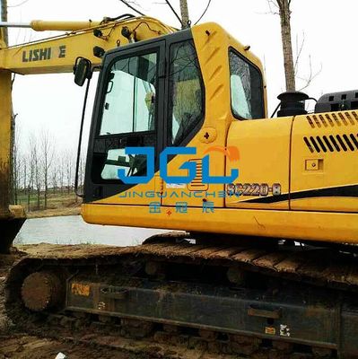 Стекло экскаватора SC210-8 230-8 Крюк машины Передняя шестерня Нижняя дверь Толкайте и тяните Правый рычаг задней боковой шестерни