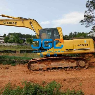 Стекло экскаватора SC210-8 230-8 Крюк машины Передняя шестерня Нижняя дверь Толкайте и тяните Правый рычаг задней боковой шестерни