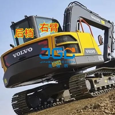 Экскаватор EC75D Стеклянная передняя верхняя и нижняя левая дверь Нажимайте на заднее правое лобовое стекло Большой световой люк