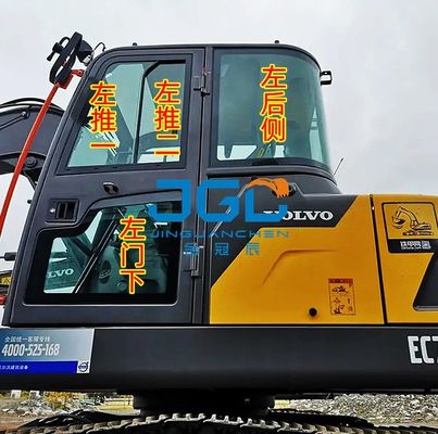 Экскаватор EC75D Стеклянная передняя верхняя и нижняя левая дверь Нажимайте на заднее правое лобовое стекло Большой световой люк