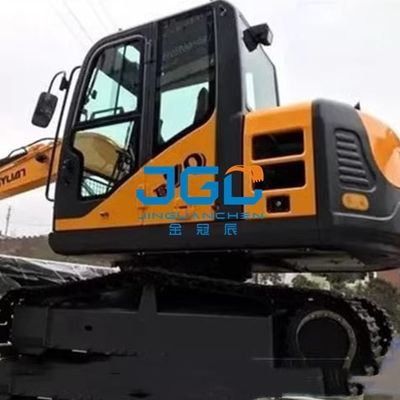 Экскаватор B70 Передний ветер толкает вверх и вниз заднюю сторону закаленного стекла под оконной дверью