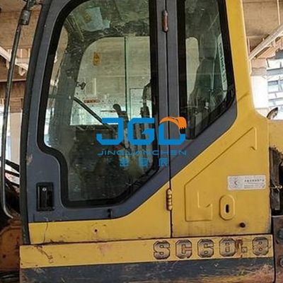 Стекло экскаватора SC80 60 70 Переднее и заднее ветровое стекло Левая дверь Правое раздвижное окно Заднее оконное стекло