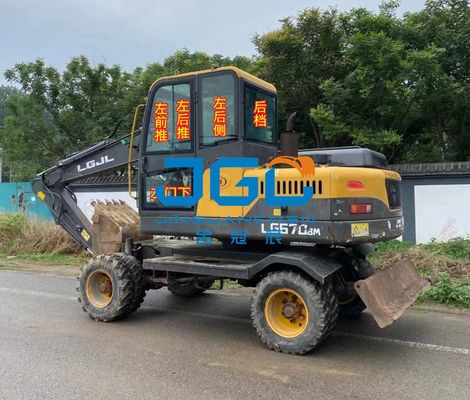 670BM 680 690 Стекло переднего лобового стекла экскаватора стеклянное сползая оконное стекло
