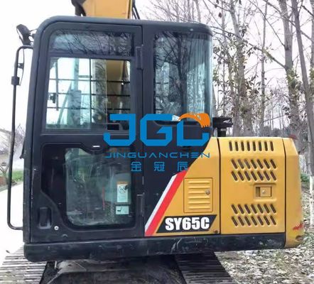 SY75C Переднее ветровое стекло Экскаватор Двухтактное окно Верхний и нижний левый и правый задний блок Закаленное стекло