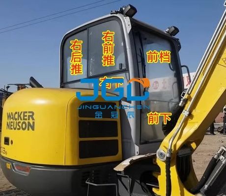 Экскаватор Z38 50 60 Стекло передней шестерни верхнее и нижнее левое заднее сползая закаленное стекло