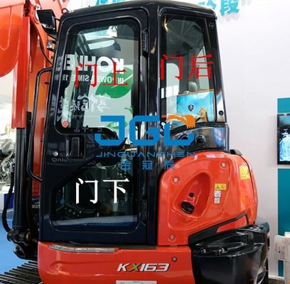 KX163-5 экскаватор передняя шина задний экран левая и правая двери и окна лобовое стекло