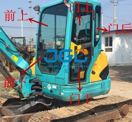 Экскаватор KX155 161 135-3S спереди и сзади вышел и правое лобовое стекло дверей, верхних и низких
