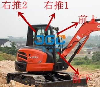KX155-5 экскаватор передняя шина заднее ветровое стекло, левая и правая двери и окна