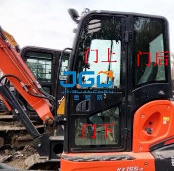 KX155-5 экскаватор передняя шина заднее ветровое стекло, левая и правая двери и окна