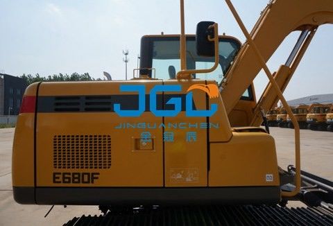 E680F 675F Экскаватор Переднее и заднее ветровое стекло Левое и правое стекло окна