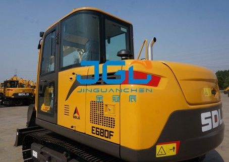 E680F 675F Экскаватор Переднее и заднее ветровое стекло Левое и правое стекло окна