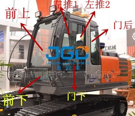ZX360 210 240 200-3G Экскаватор Передние и задние редукторы Левые и правые двери, верхние и нижние лобовые стекла