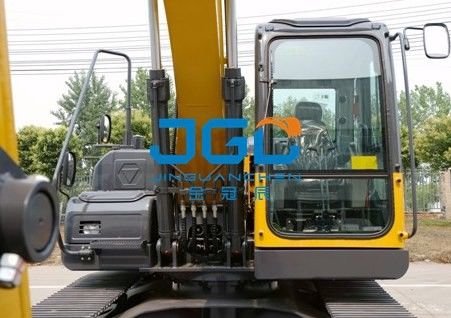 Экскаватор XE135D спереди и сзади зацепляет лобовые стекла окна в крыше левых и правых дверей верхние и более низкие