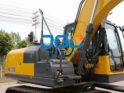 Экскаватор XE135D спереди и сзади зацепляет лобовые стекла окна в крыше левых и правых дверей верхние и более низкие