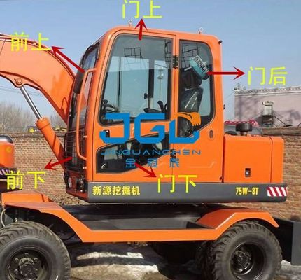 XY75W-9T 85W-8T экскаватор стеклянные двери и окна левый и правый передний и задний фары лобовое стекло
