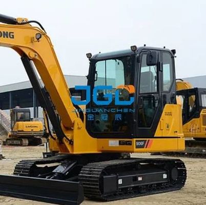 Лобовое стекло бортовой руки окна в крыше двери экскаватора CLG906F спереди и сзади