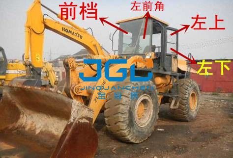 ZLM50E-5 955 Загрузчик Передняя остановка Задняя остановка Левый и правый угол Винтовое стекло
