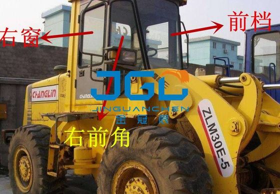 Загрузчик ZLM30E-3 ZLM30E-5 Передняя остановка и задняя остановка Левое и правое стекло