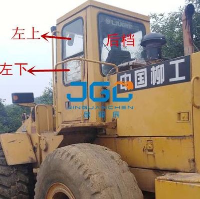 Стекло заднего стопа стопа фронта затяжелителя ZL50E 50D левое и правое окна стороны