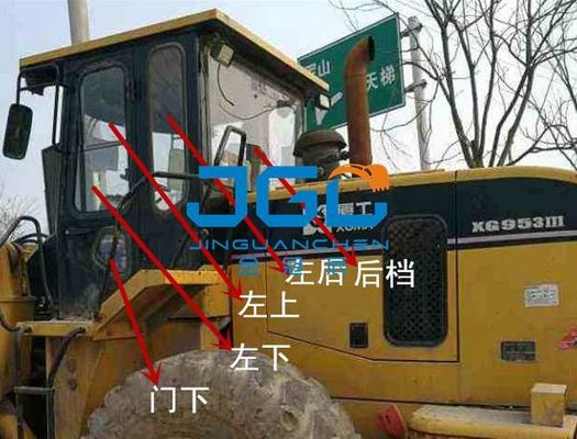 XG953-3 Загрузчик Передняя остановка Задняя остановка Левая и правая окна Боковой угол лобового стекла