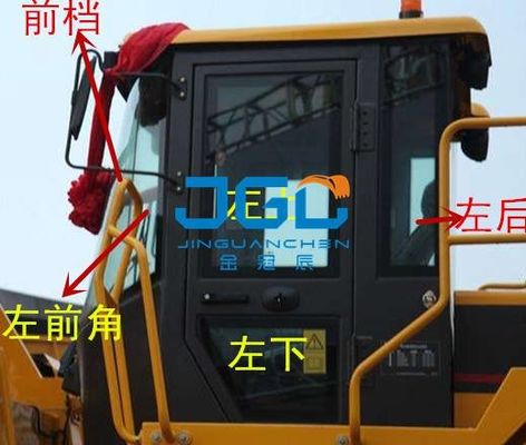 Лобовое стекло заднего стопа стопа фронта затяжелителя XG956H левое и правое окна бортового угла