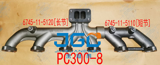 Высококачественный дизельный двигатель для Komatsu 300-8 Выхлопный manifold 6745-11-5120+6745-11-5110
