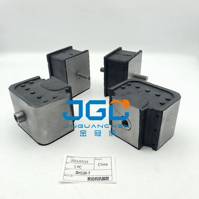 Части экскаватора Doosan Daewoo DH130-7 Мотор ноги резиновый ударный клей.