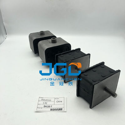 Части экскаватора Doosan Daewoo DH130-7 Мотор ноги резиновый ударный клей.