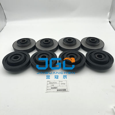1099350 109-9350 Части экскаватора E320b E320c Черная подушка двигателя