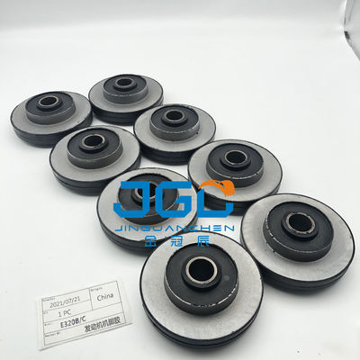 1099350 109-9350 Части экскаватора E320b E320c Черная подушка двигателя