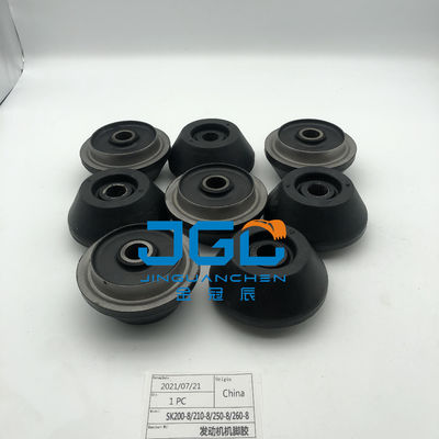 SK200-8 210-8,250-8,260-8 Резиновый монтаж YN02P01095P1 J05E Двигательная подушка резиновая подставка SK200 Двигательная монтажная резина