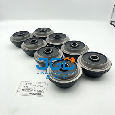 SK200-8 210-8,250-8,260-8 Резиновый монтаж YN02P01095P1 J05E Двигательная подушка резиновая подставка SK200 Двигательная монтажная резина