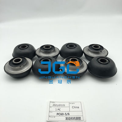 Экскаватор PC60-5-6 Дизельный двигатель Поддерживающая подушка Для подушки двигателя