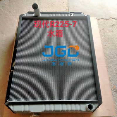R225-7 R210 R210-7 R215 RC215-7 RD220-7 Водяной резервуар радиатор OE 11N6-43011 Для двигателя экскаватора Hyundai