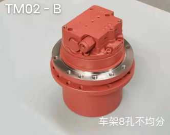 Двигатель путешествий TM02 GM02 Финальный привод Assy Планетарный редуктор скорости редуктор мотора Редуктор коробки передач для экскаватора