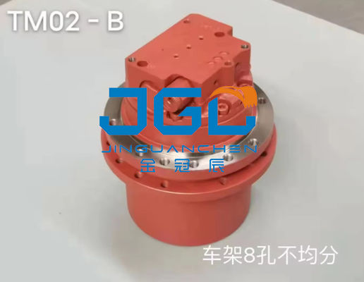 Двигатель путешествий TM02 GM02 Финальный привод Assy Планетарный редуктор скорости передач Мотор Редуктор коробки передач Для экскаватора U15-3 PC14R2 CX