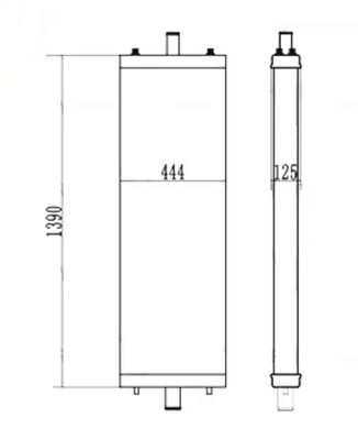 PC850-5 PC800-8 PC850-8 PC800LC-8EO PC850-8EO PC800-8R PC850-8R Радиатор 209-03-41210 Для экскаватора