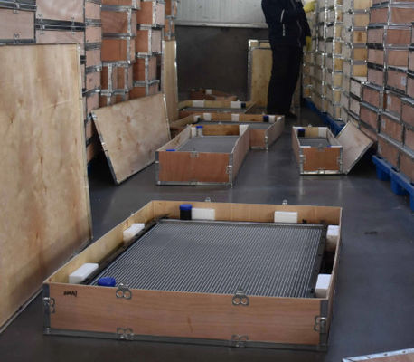 Алюминиевый радиатор DH60-7 для экскаваторов в строительной технике