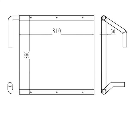 EX200-5 EX200LC-5 EX210-5 EX210H-5 EX210K-5 EX225USR Охладитель масла экскаватора 4370983