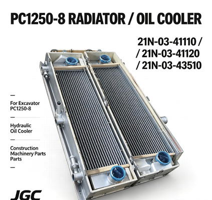 PC1250-8 Радиатор 21N-03-41110 21N-03-41120