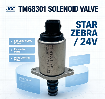 STAR ZEBRA TM68301 Части экскаватора Новый Thomas Pilot Пропорциональный соленоидный клапан для Sany XCMG Крана 24V для розничной промышленности