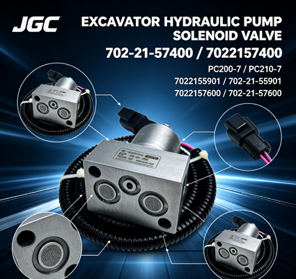 PC200-7 PC210-7 7022155901 7022157600 702-21-55901 702-21-57600 7022157400 Гидравлический насос Электромагнитный клапан