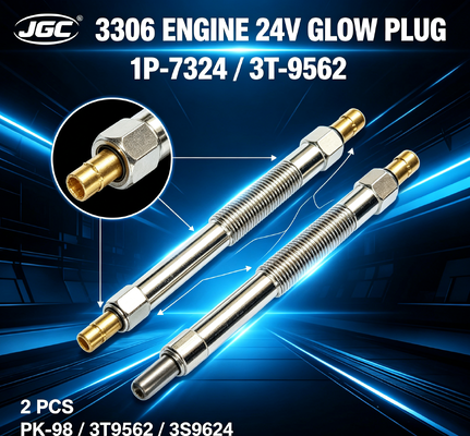 1P-7324 3T-9562 24V Световой розетка 2 PCS 3306 Двигатель SONOCMP Дизельный световой розетка для PK-98 3T9562 3S9624 7M1634 9H4577 Части экскаватора
